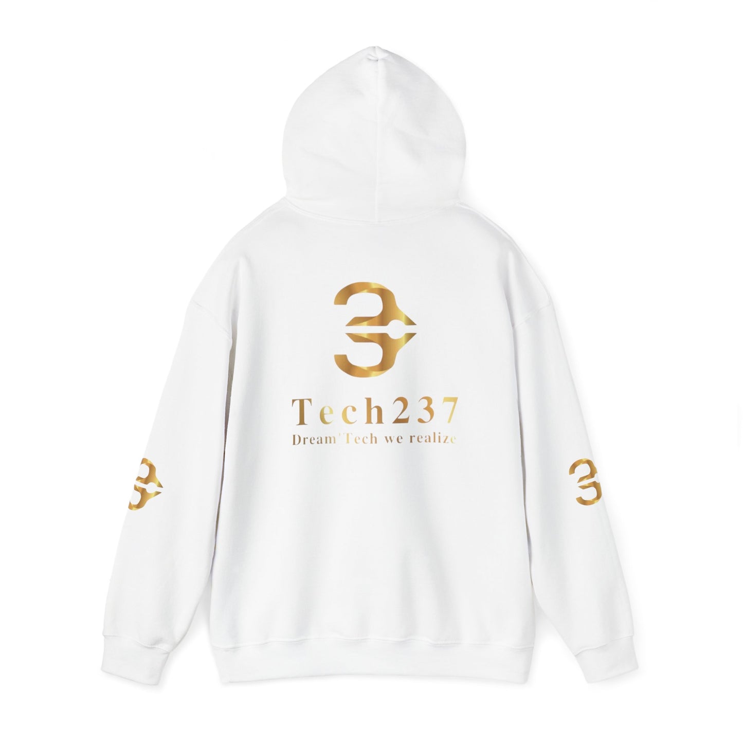 Unisex Heavy Blend™ Gold Accent Hoodie - Tech237 Statement Wear