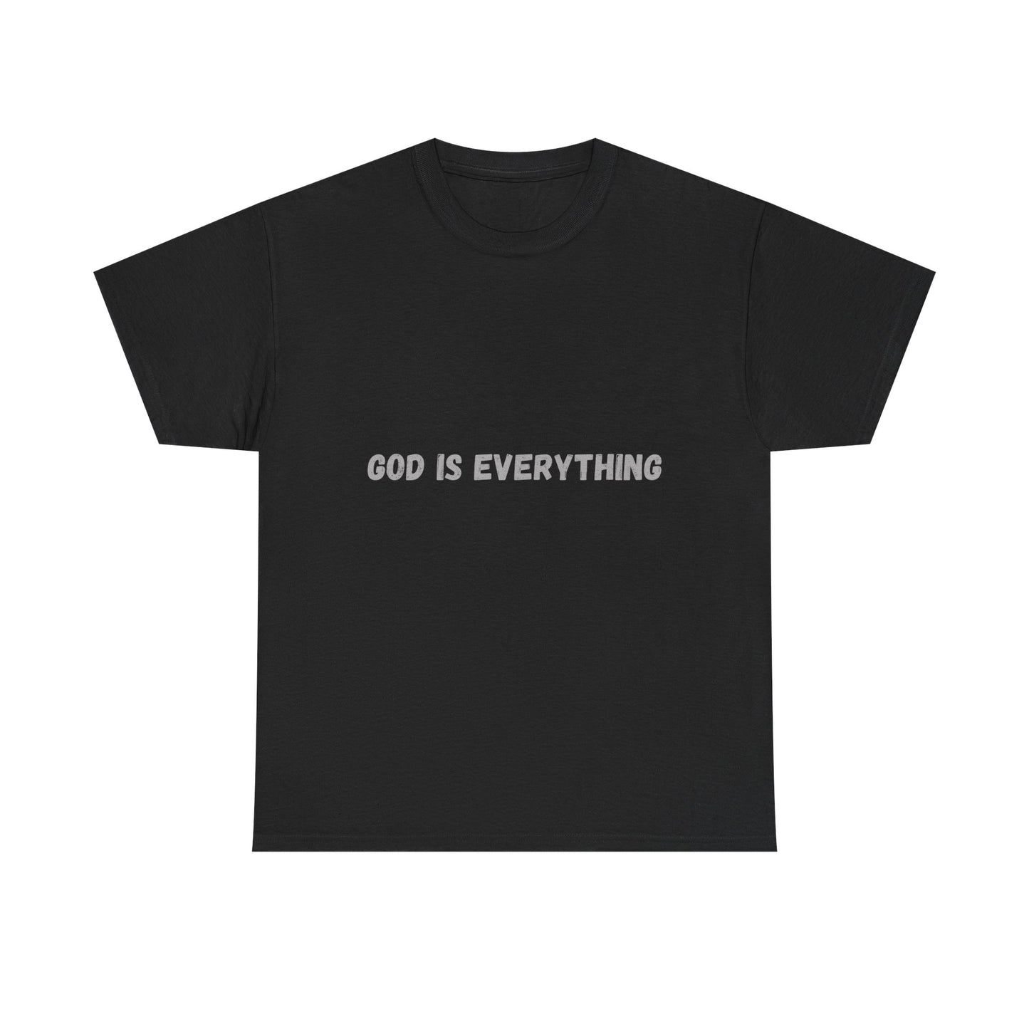 Inspirational God Is Everything Unisex Heavy Cotton Tee