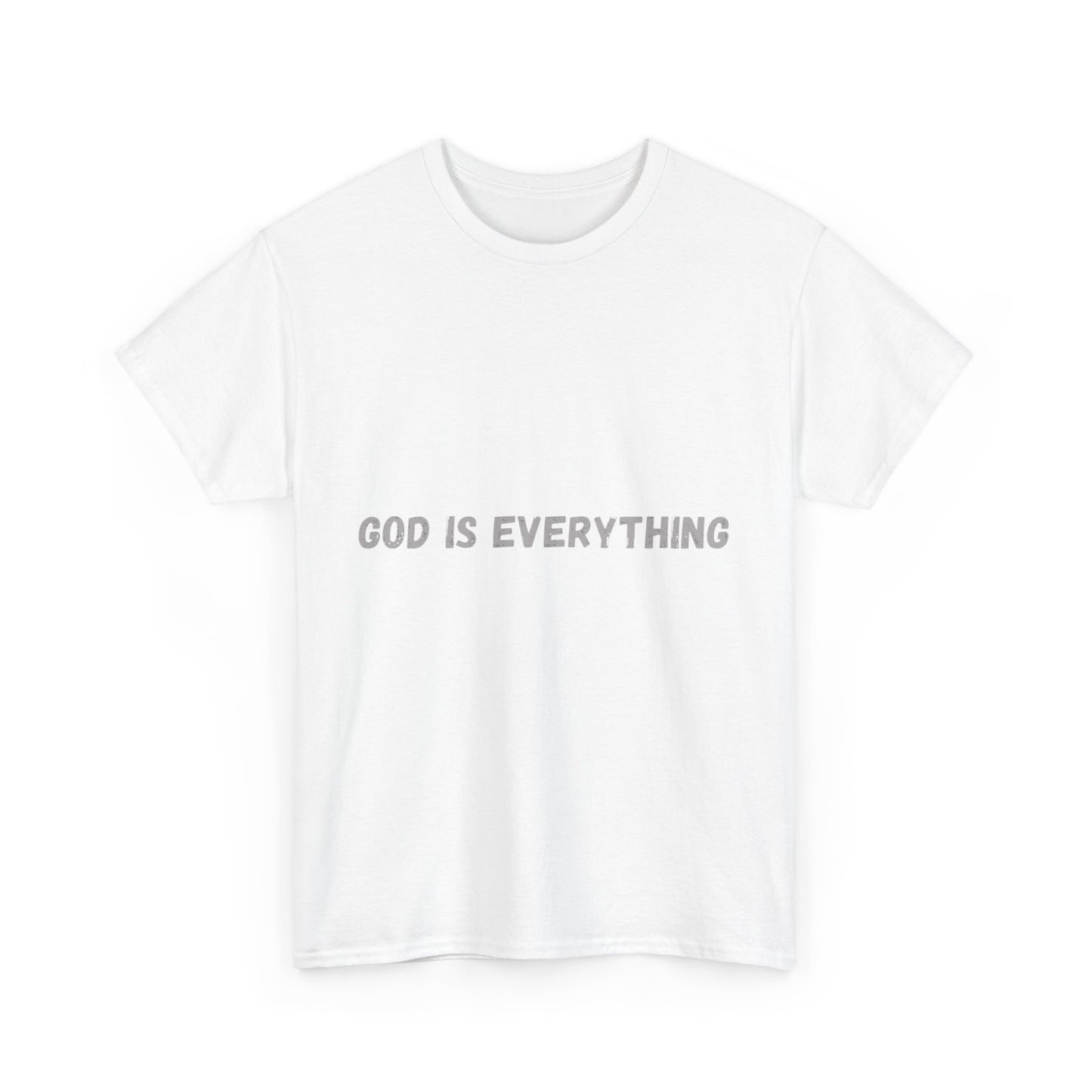 Inspirational God Is Everything Unisex Heavy Cotton Tee