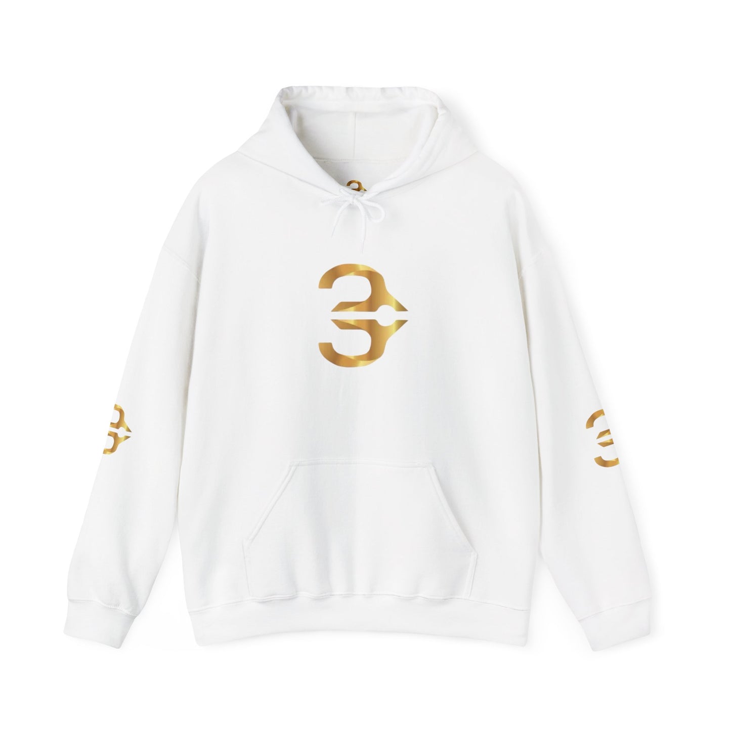 Unisex Heavy Blend™ Gold Accent Hoodie - Tech237 Statement Wear