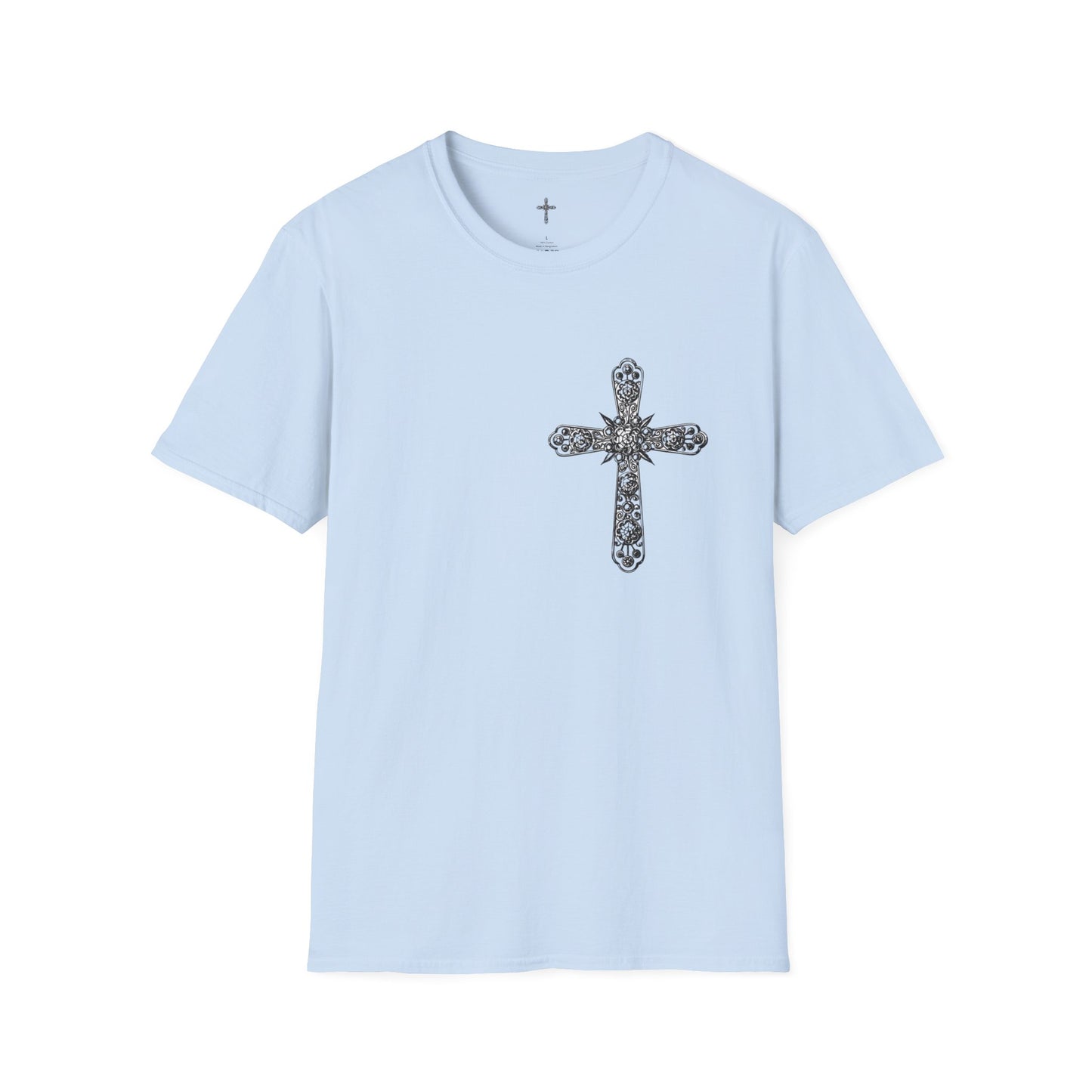 Faith-Inspired Unisex Softstyle T-Shirt with Proverbs 3:5