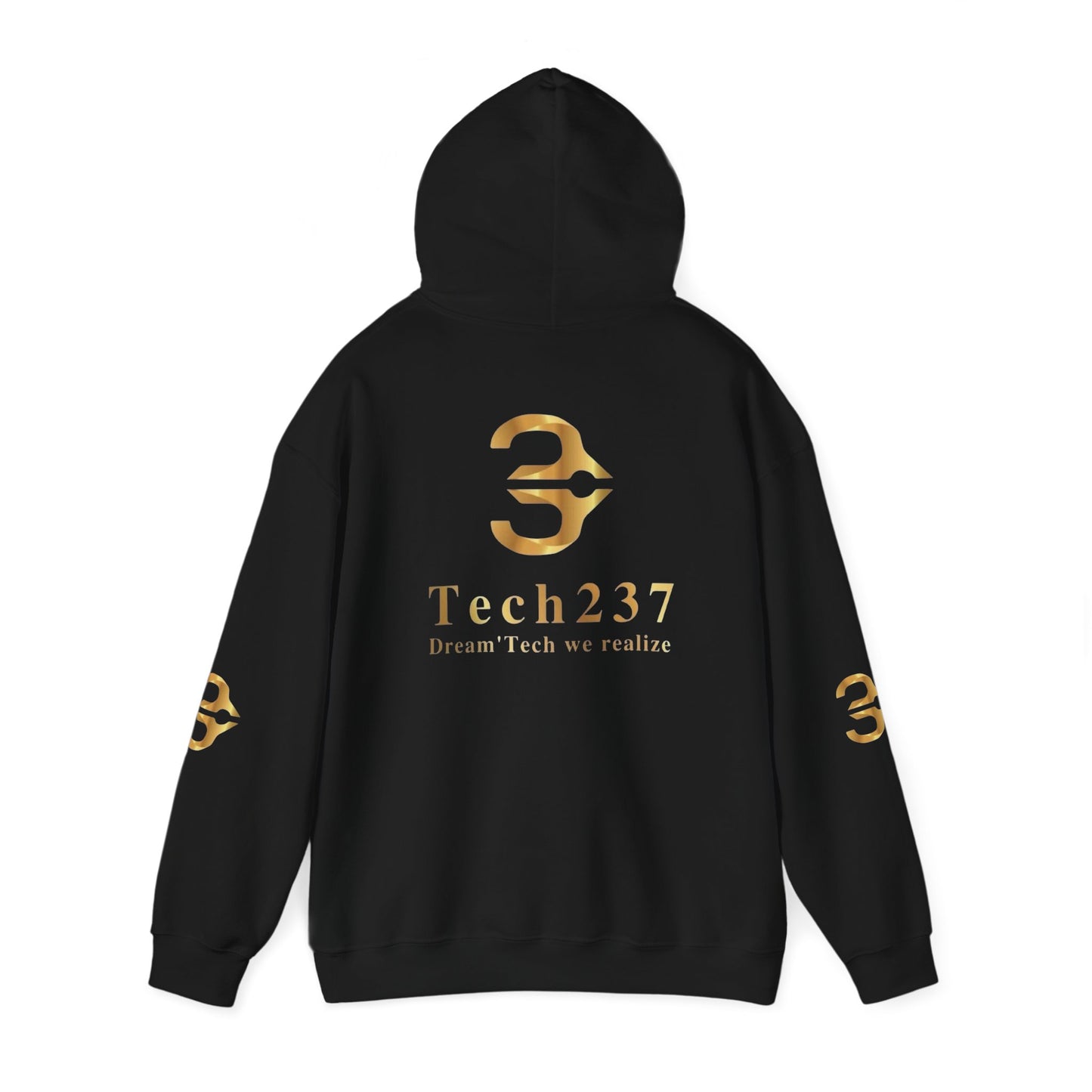 Unisex Heavy Blend™ Gold Accent Hoodie - Tech237 Statement Wear