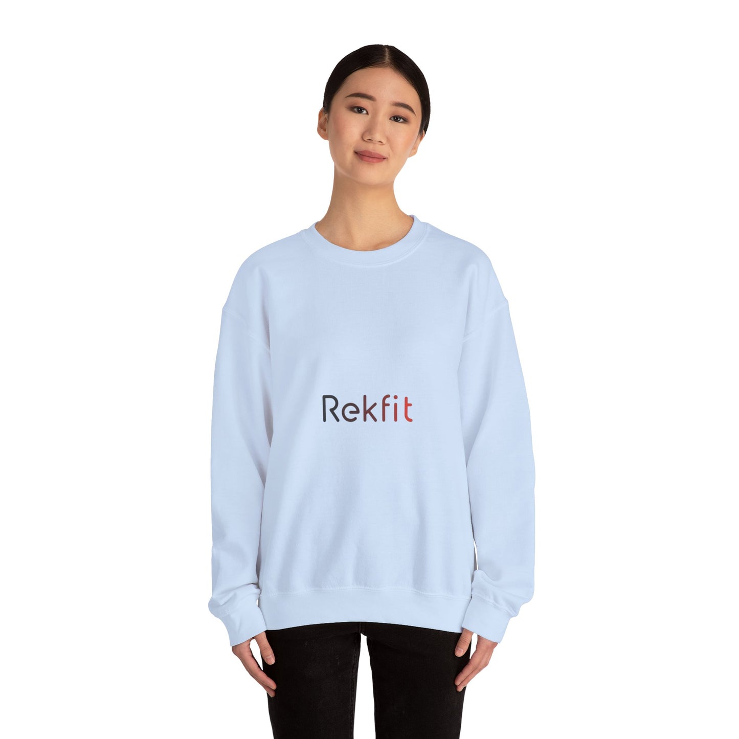 Unisex Heavy Blend™ Crewneck Sweatshirt - "Rekfit" Stay Fit Motivation