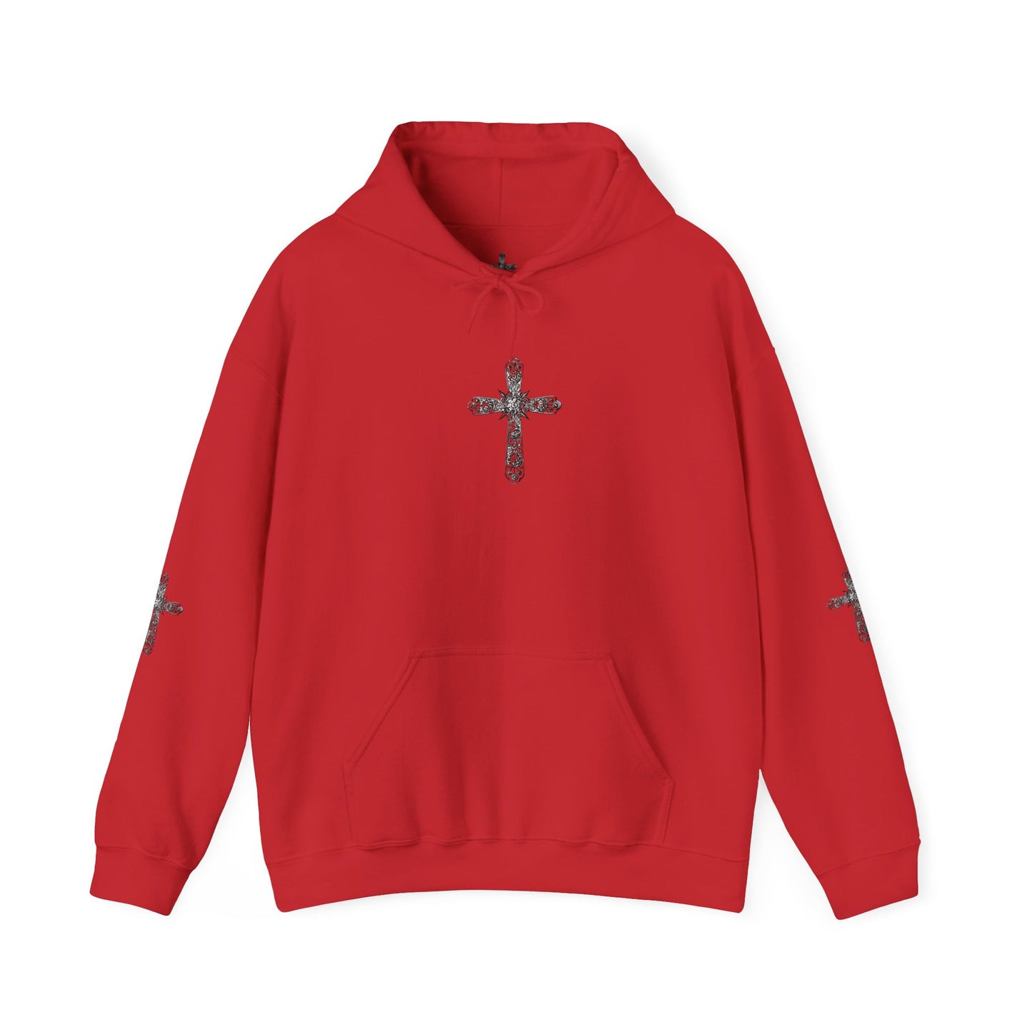 Faith-Inspired Heavy Blend Hooded Sweatshirt - Trust in God, Proverbs 3:5