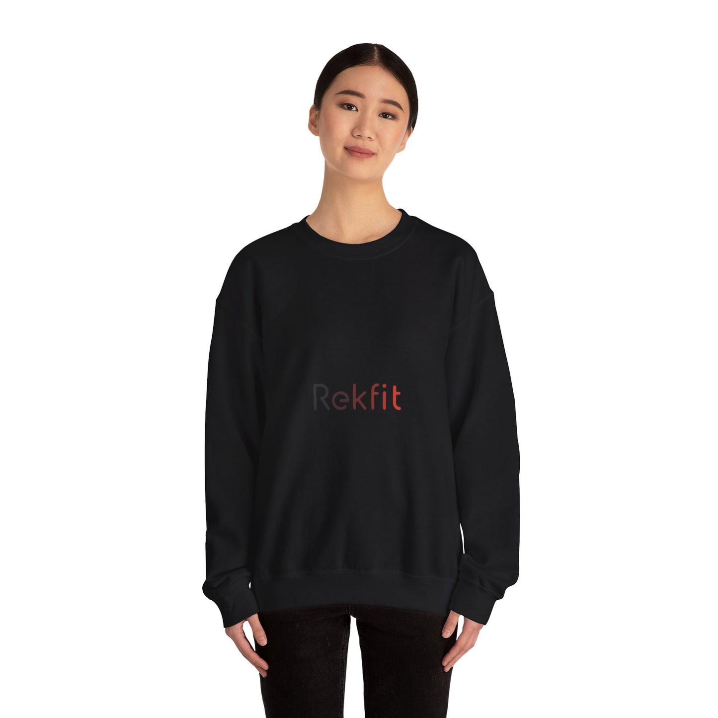 Unisex Heavy Blend™ Crewneck Sweatshirt - "Rekfit" Stay Fit Motivation