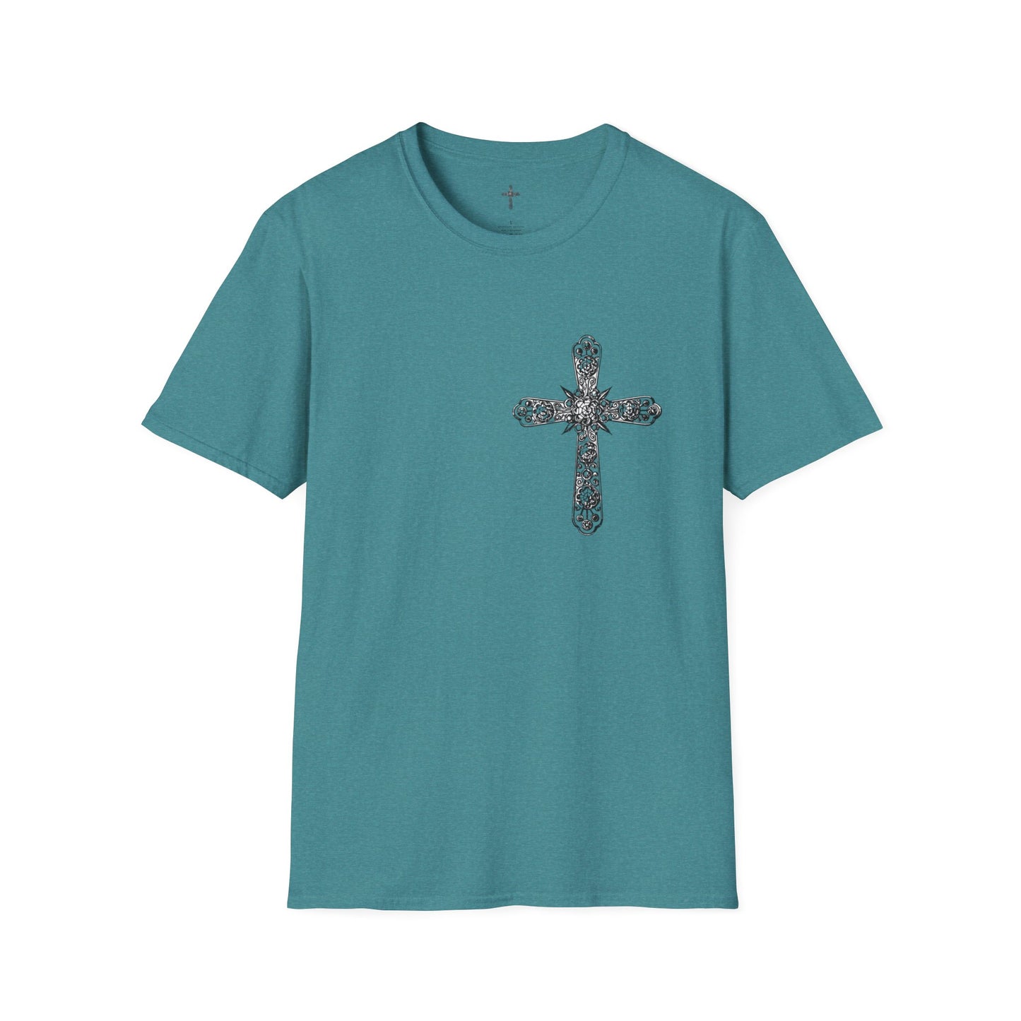 Faith-Inspired Unisex Softstyle T-Shirt with Proverbs 3:5