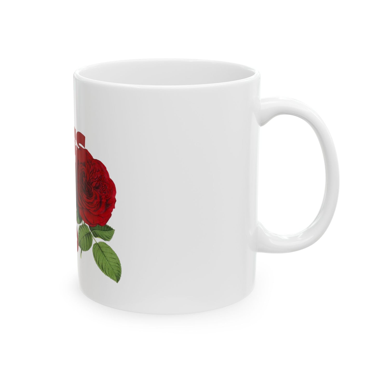 Mug - Roses are Red Love Mug, Ceramic (11oz, 15oz)