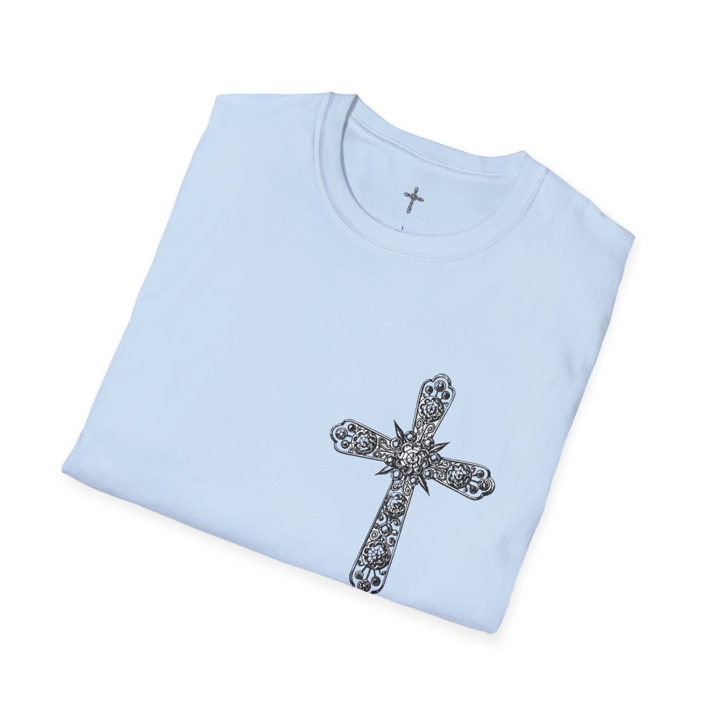 Faith-Inspired Unisex Softstyle T-Shirt with Proverbs 3:5