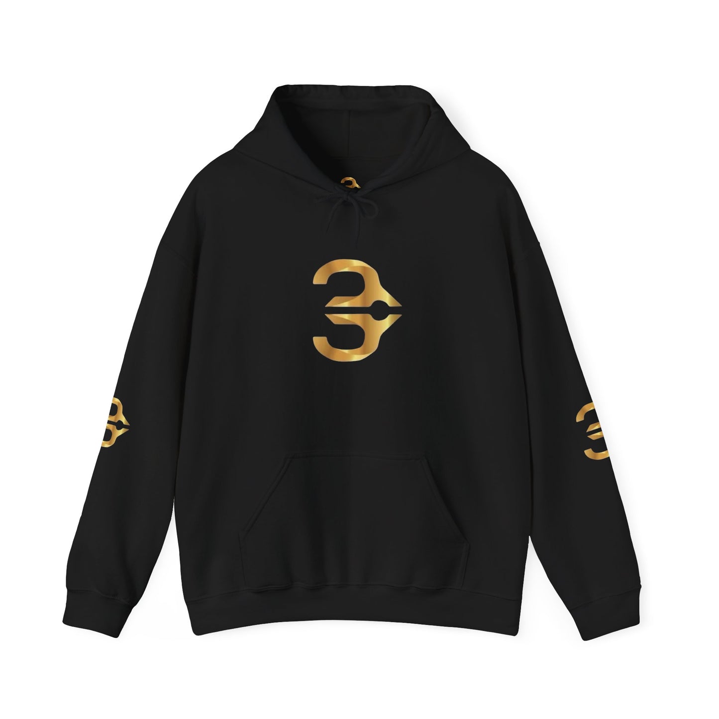 Unisex Heavy Blend™ Gold Accent Hoodie - Tech237 Statement Wear