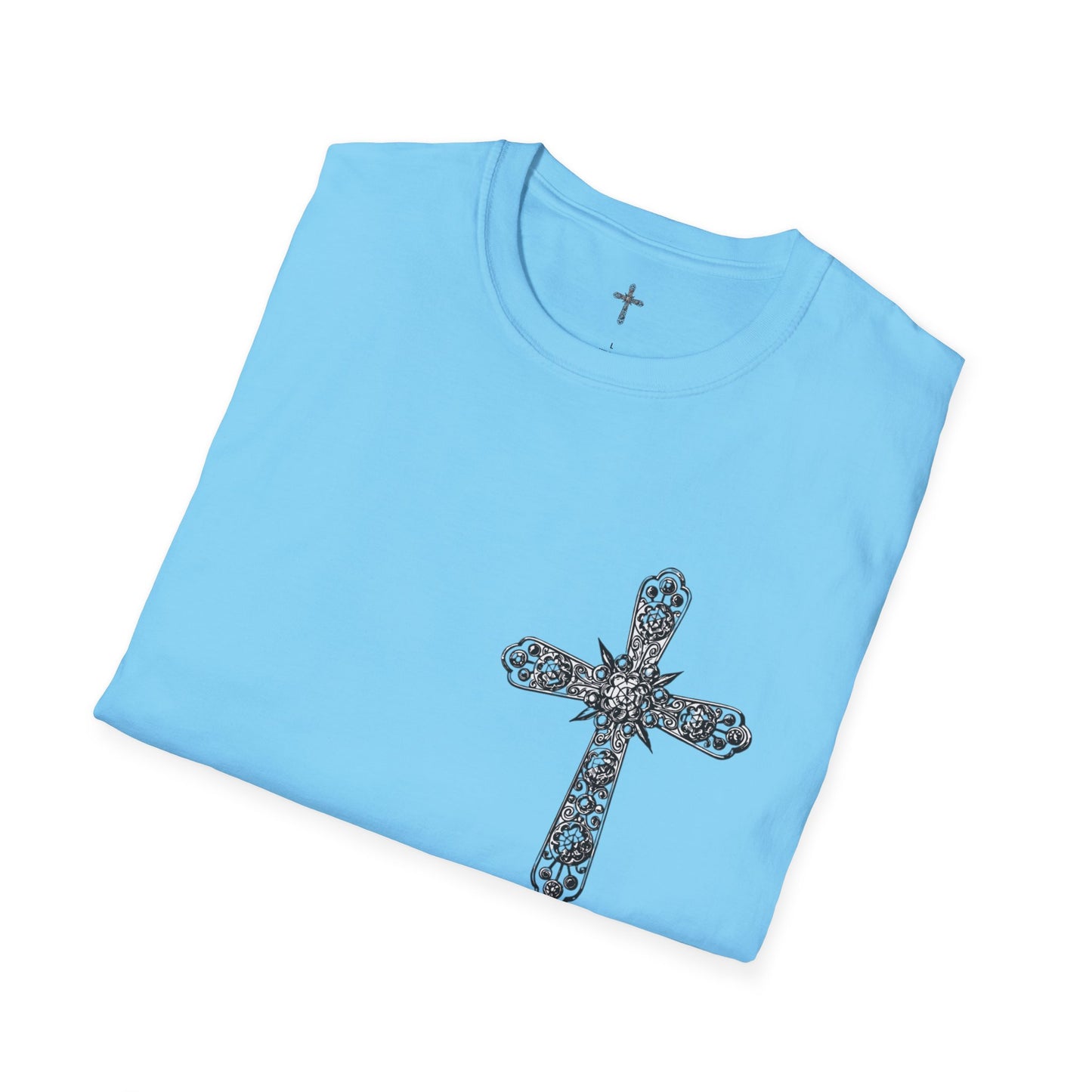 Faith-Inspired Unisex Softstyle T-Shirt with Proverbs 3:5