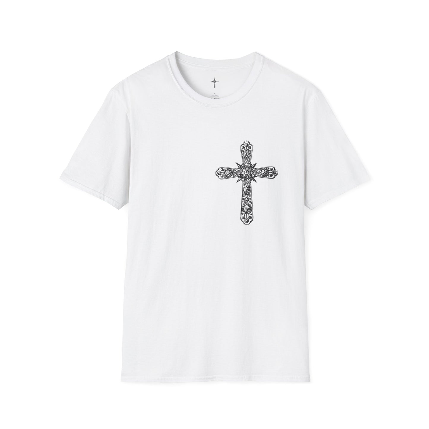 Faith-Inspired Unisex Softstyle T-Shirt with Proverbs 3:5