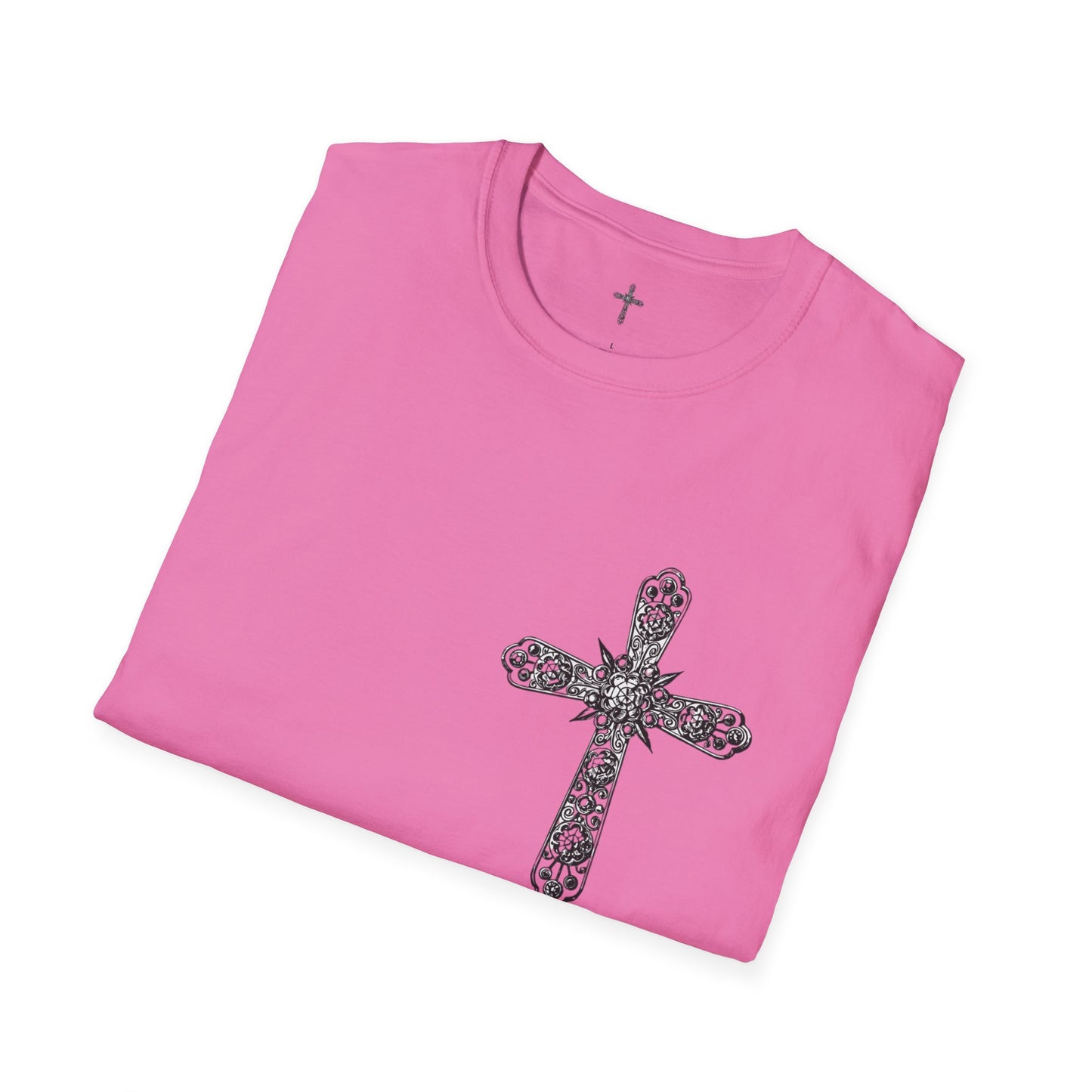 Faith-Inspired Unisex Softstyle T-Shirt with Proverbs 3:5