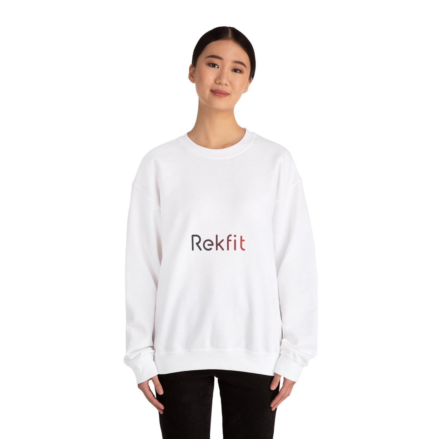 Unisex Heavy Blend™ Crewneck Sweatshirt - "Rekfit" Stay Fit Motivation