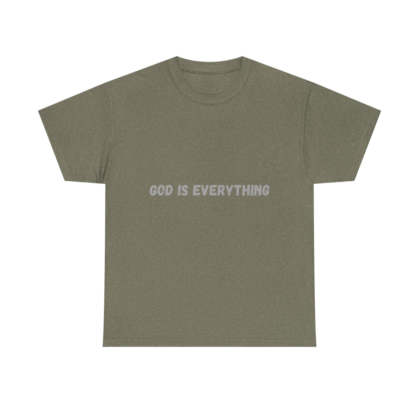 Inspirational God Is Everything Unisex Heavy Cotton Tee