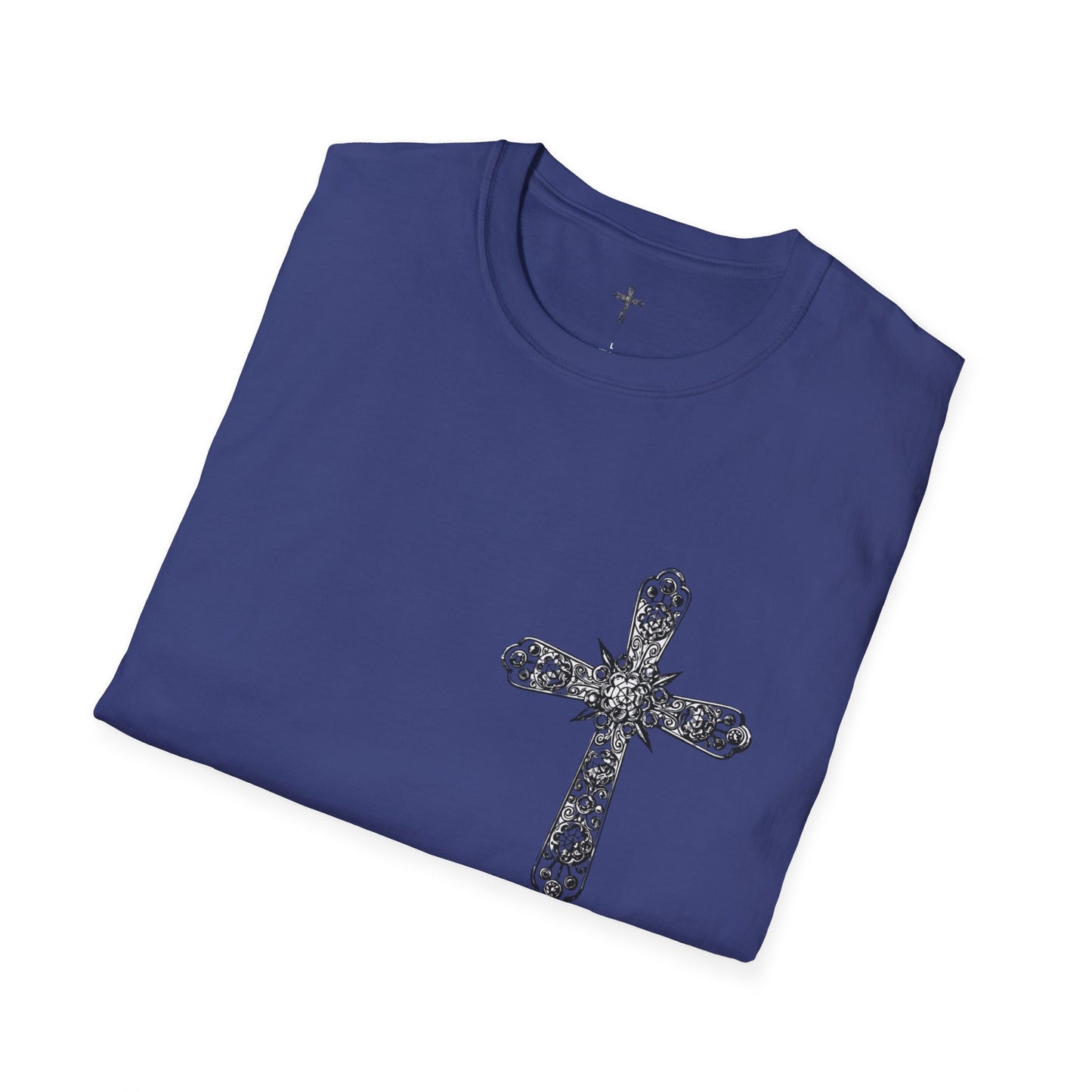 Faith-Inspired Unisex Softstyle T-Shirt with Proverbs 3:5