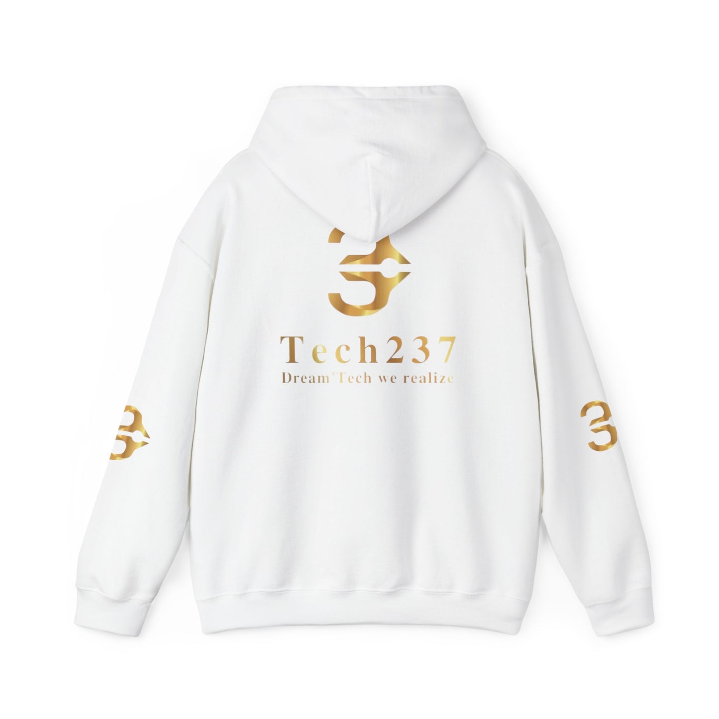 Unisex Heavy Blend™ Gold Accent Hoodie - Tech237 Statement Wear