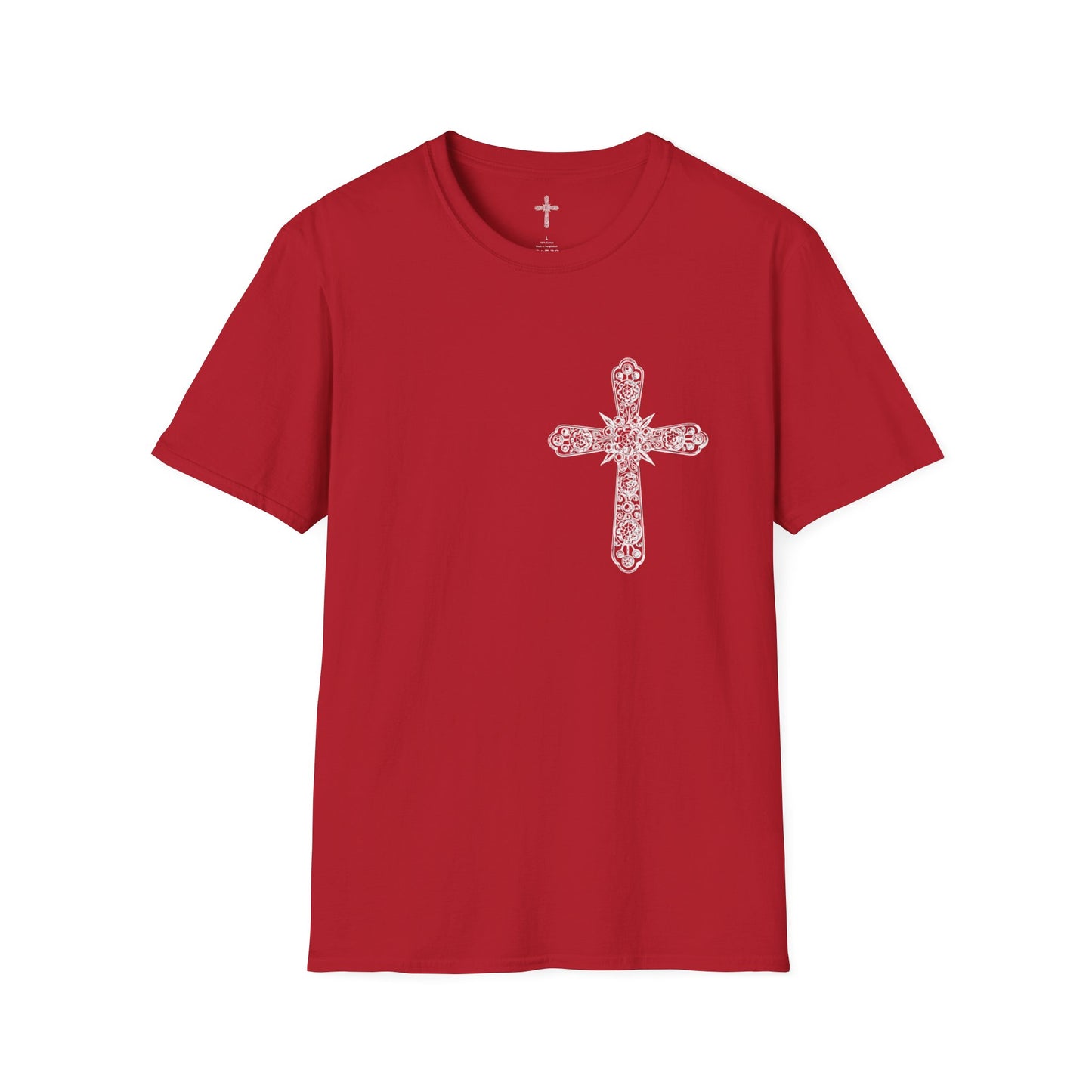 Faith-Inspired Unisex Softstyle T-Shirt with Proverbs 3:5