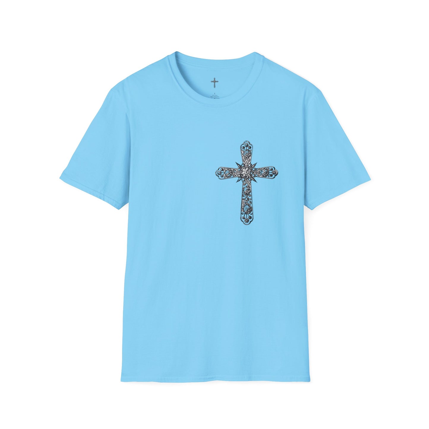 Faith-Inspired Unisex Softstyle T-Shirt with Proverbs 3:5