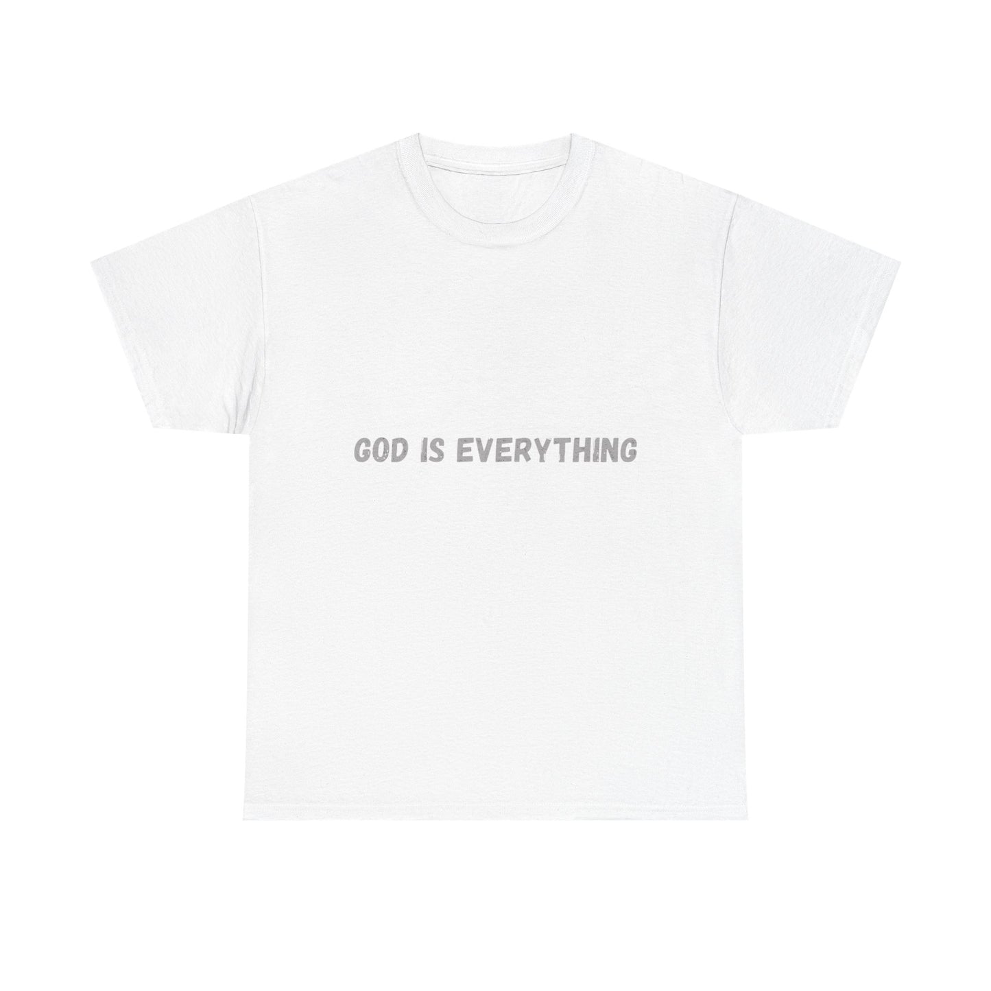 Inspirational God Is Everything Unisex Heavy Cotton Tee